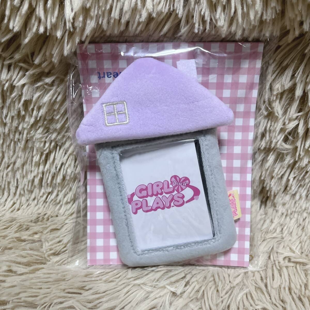 グレー ハウス型 ぬいぐるみ トレカケース ホルダー 推し活 BOYNEXTDOOR ボネクド 灰色 ST0029拍卖