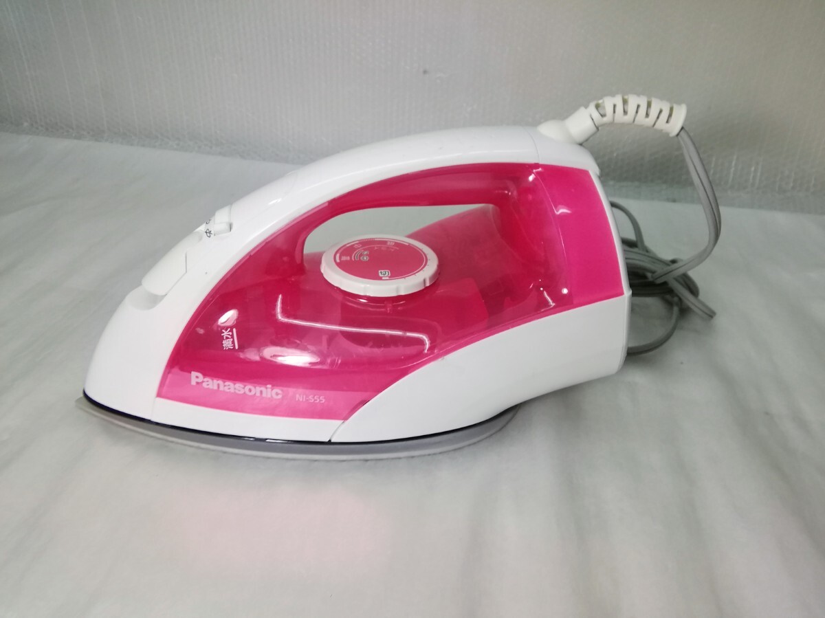 Panasonic パナソニック スチームアイロン NI-S55 2018年製 家電 熱の確認済み ③拍卖