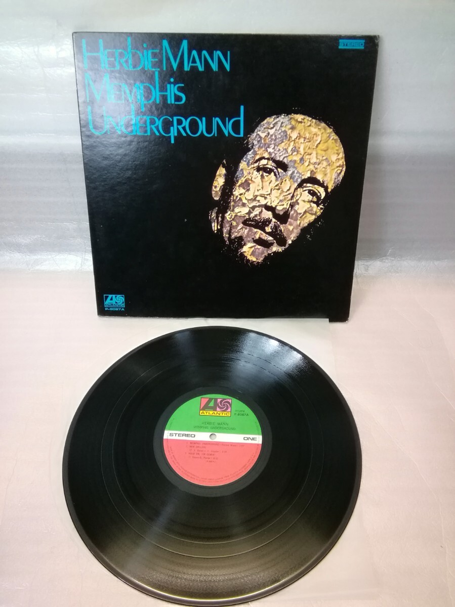 LP Memphis Underground / Herbie Mann ATLANTIC 見開き (P-8087A) レコード 未検品 拍卖