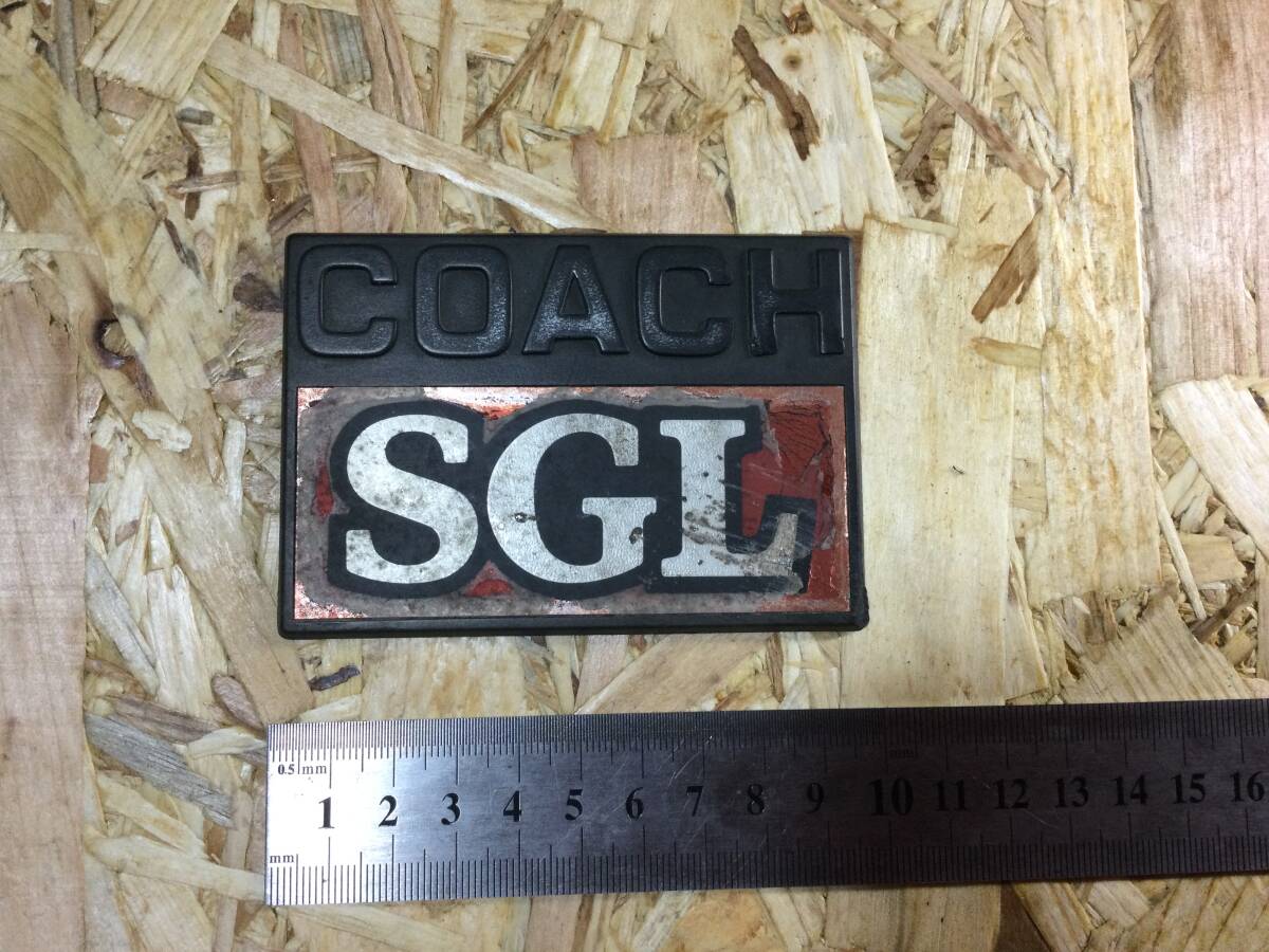 ニッサン サニー バネット COACH SGL エンブレム 当時物 旧車 昭和 レア拍卖