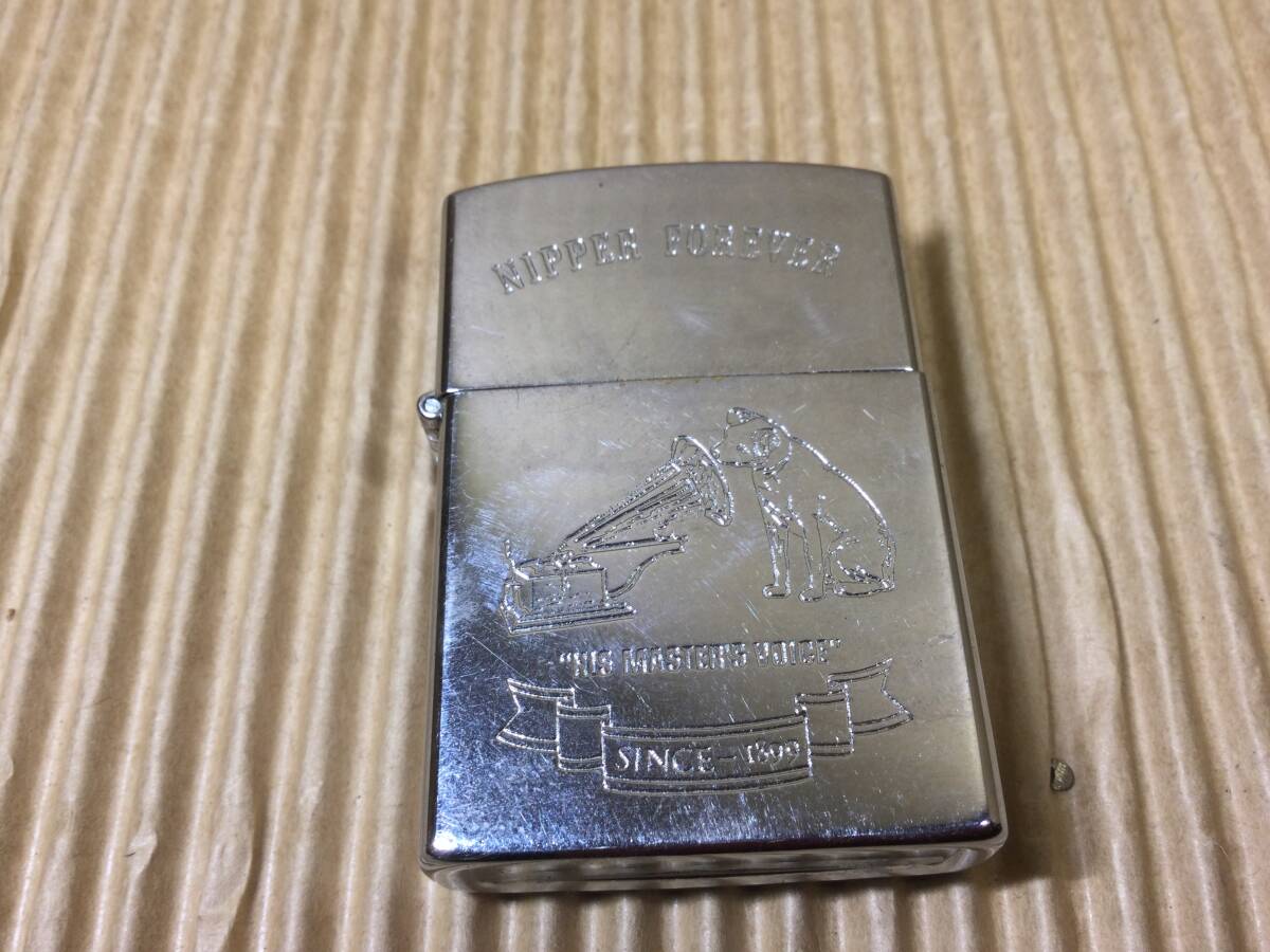 ビクター ニッパー ジッポ 蓄音機 オイルライター 当時物 レア レトロ 昭和 オブジェ拍卖