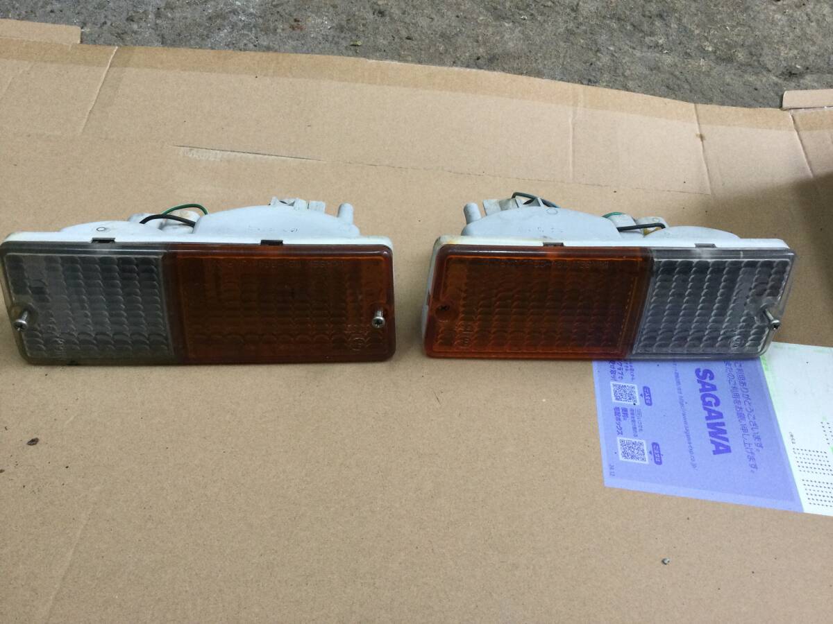 ミツビシ デリカ P25W マーカー ウインカー フラッシャー サイド スモール レンズ ランプ 当時物 旧車 昭和 レア レトロ拍卖