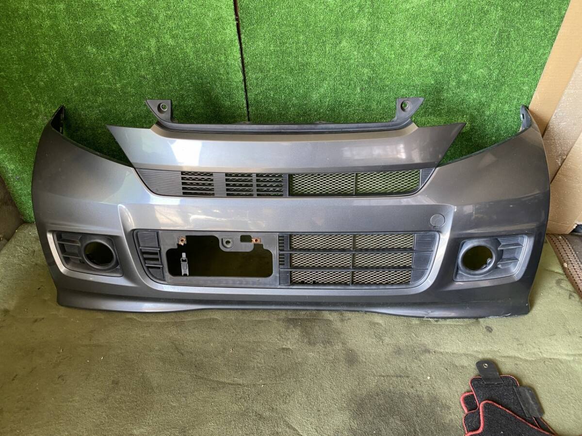 DBA-JF1 NBOX カスタム ホンダ純正 フロントバンパー NH-737M ガンメタリック フォグ欠品 Gターボパッケージ拍卖