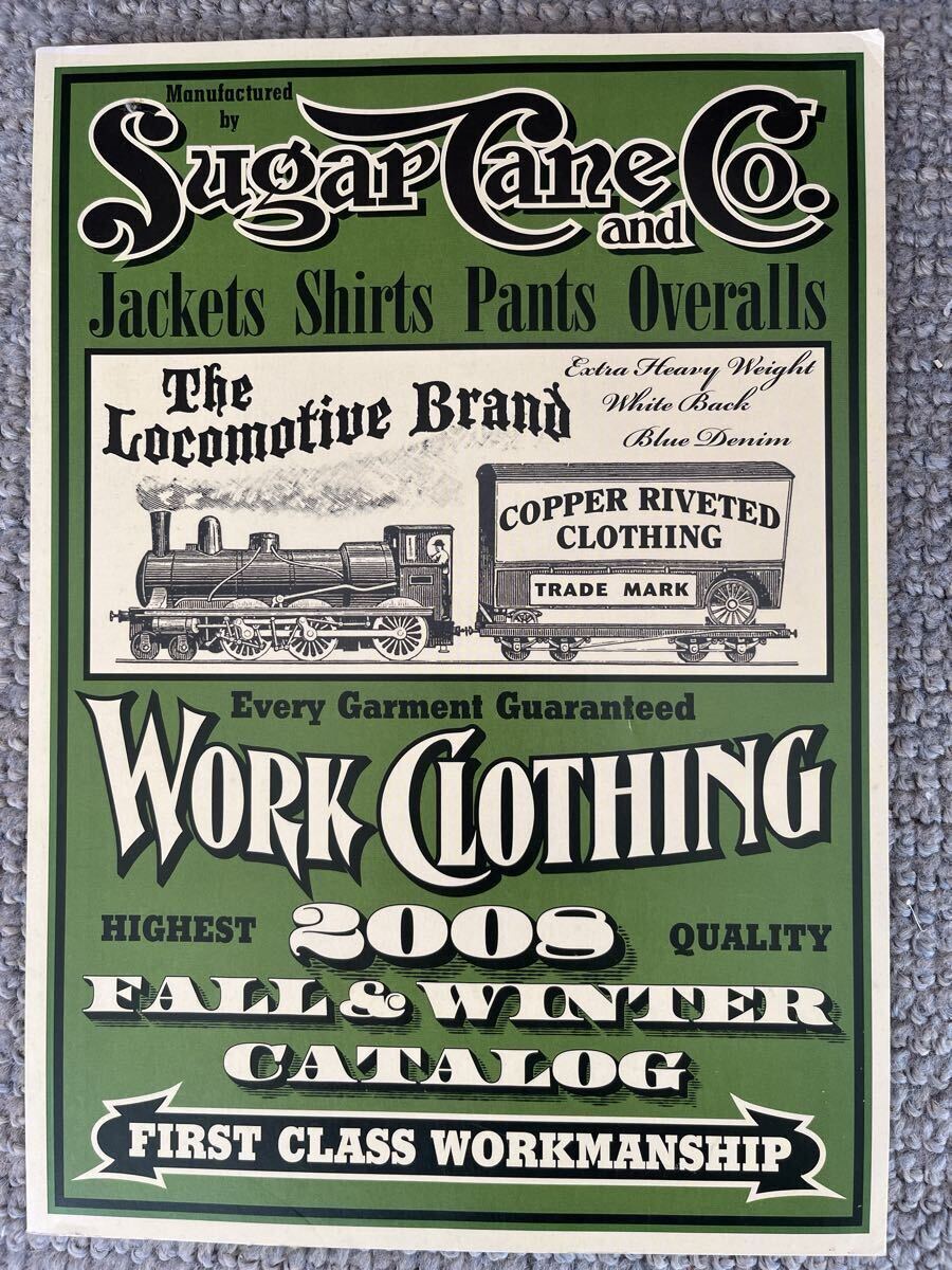 最後の一冊!シュガーケーン 2008FWカタログ 東洋エンタープライズ ジャケット シャツ ジーンズ ワークブーツ拍卖
