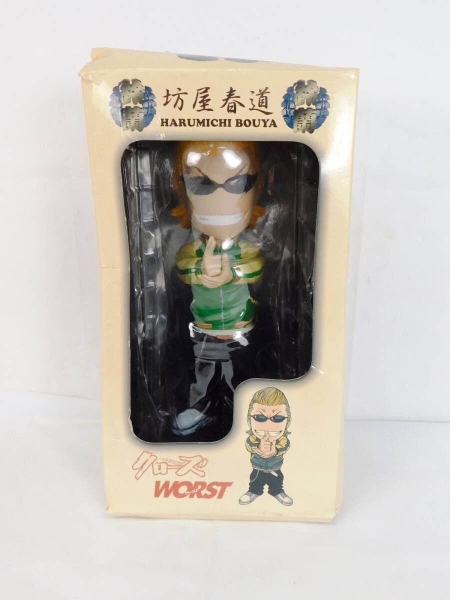 M809★クローズ 坊屋春道 フィギュア ボビングヘッド 鈴蘭 HARUYMICHI BOUYA フィギュア 美品 箱入り★送料780円〜拍卖