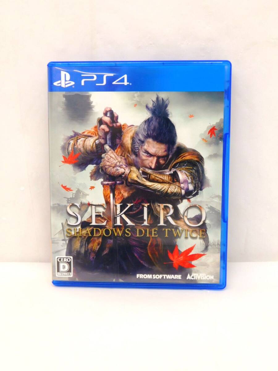 K804★PS4 SEKIRO SHADOWS DIE TMICE ゲームソフト 隻狼 セキロ 通常版 動作未確認★全国一律185円拍卖