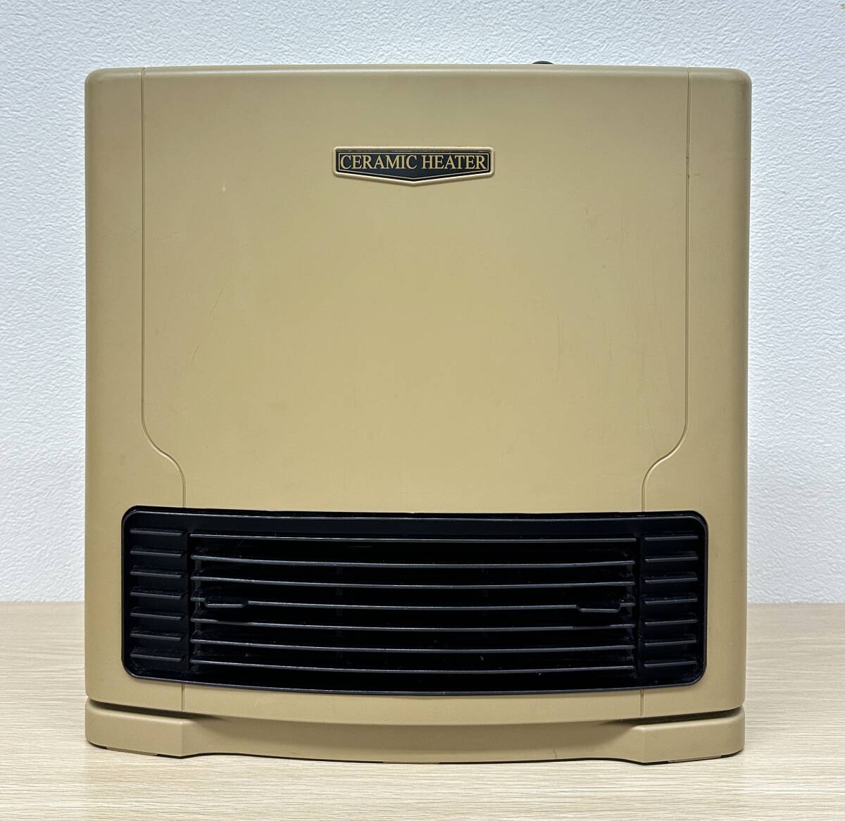 y2463E 【1円スタート】 TEKNOS セラミックヒーター ES-121J 送風 温風弱 600W 温風強 1200W 現状品 長期保管品 動作未確認拍卖
