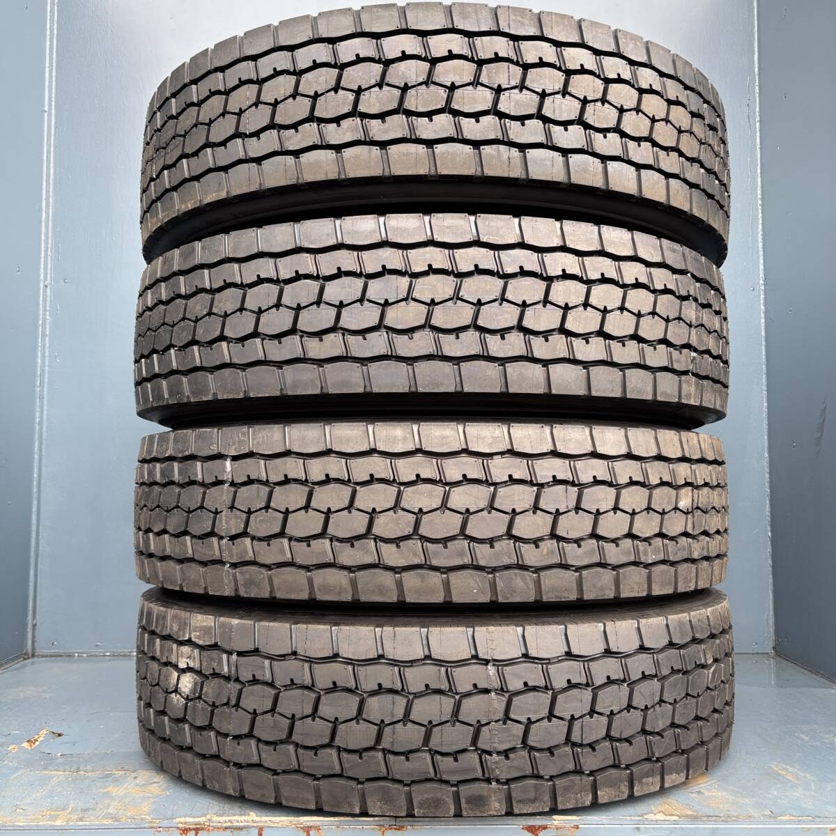 再生新品★BRM 275/80R22.5 151/148J ブリヂストン 4本セット ミックス M888拍卖