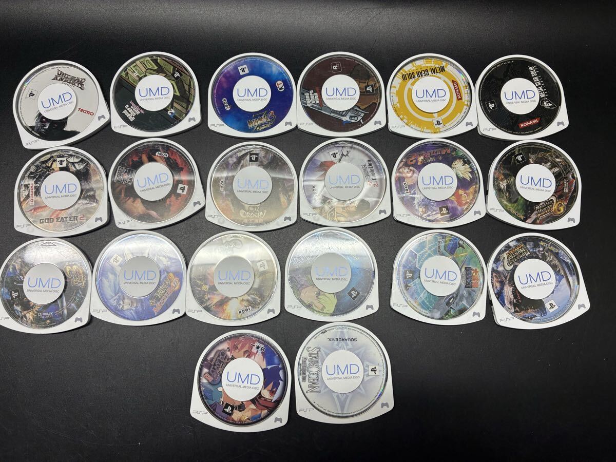 PSP プレイステーションポータブル ソフト 20本セット RPG 碧の軌跡 ディスガイア スターオーシャン 無双 メタルギア ゲーム ソニー拍卖