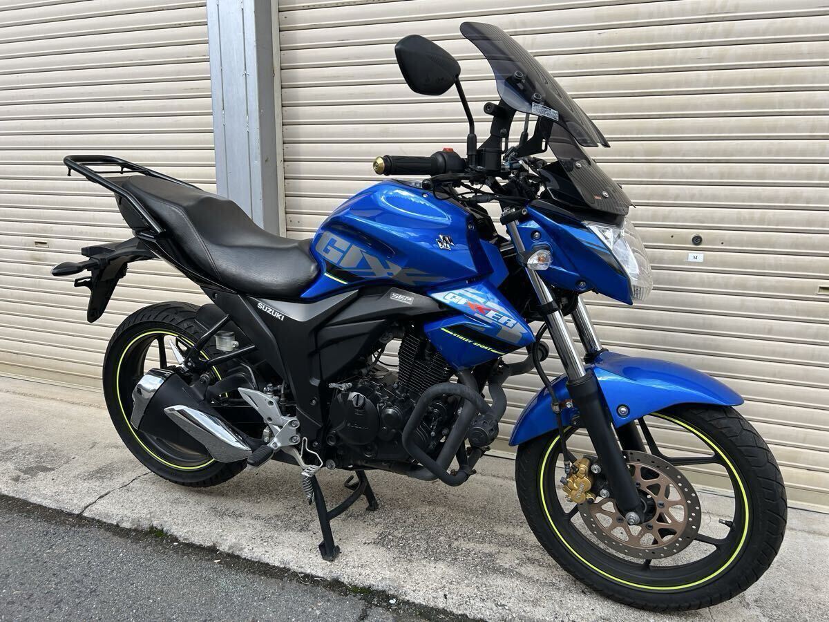 スズキ ジクサー150 美車 実働 鍵、書類付き YBR グロム CBR モンキー ダックス YZF-R15 DUKE拍卖