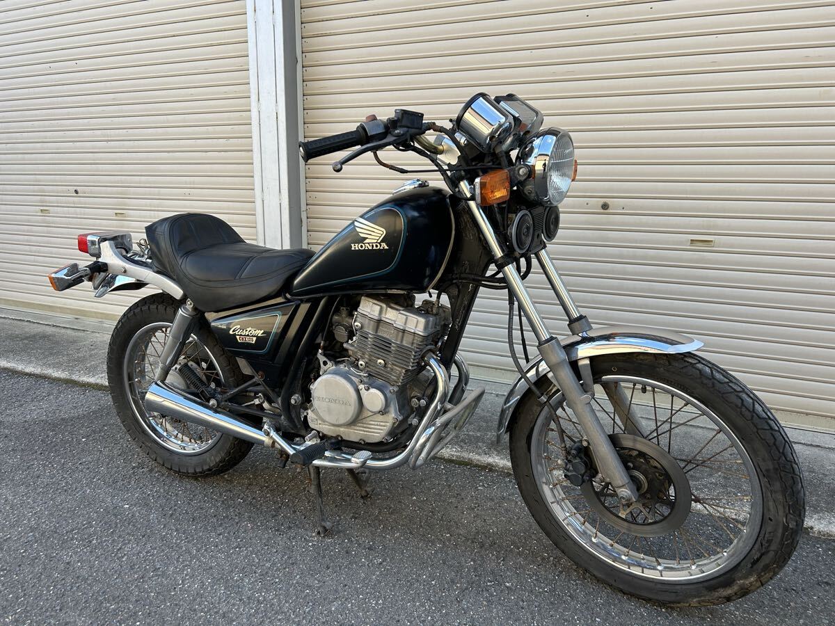 ホンダ CBX125 カスタム 実働 12410km 鍵、書類付き マグナ YBR グロム CBR GSX拍卖
