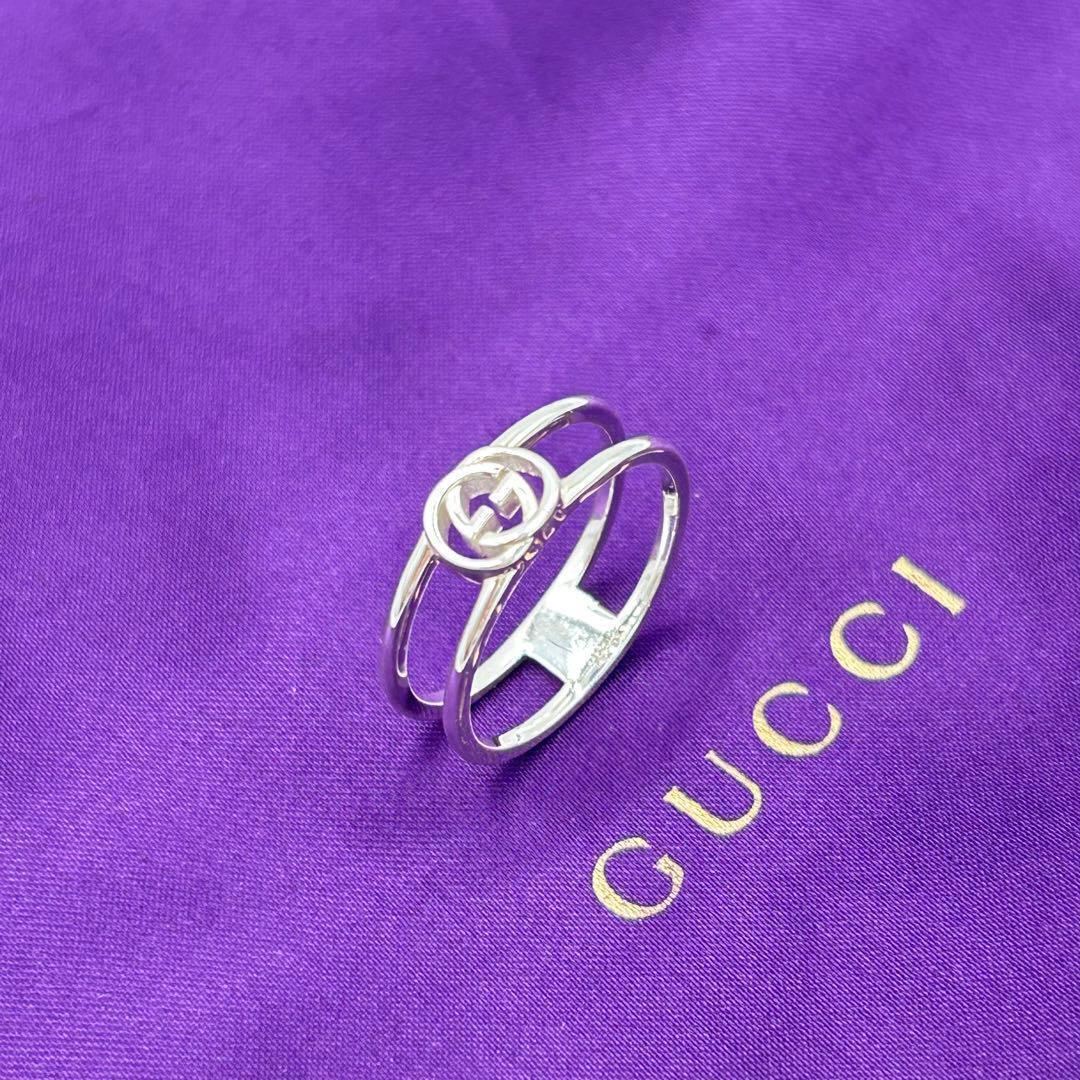 GUCCI グッチ インターロッキングG リング 指輪拍卖