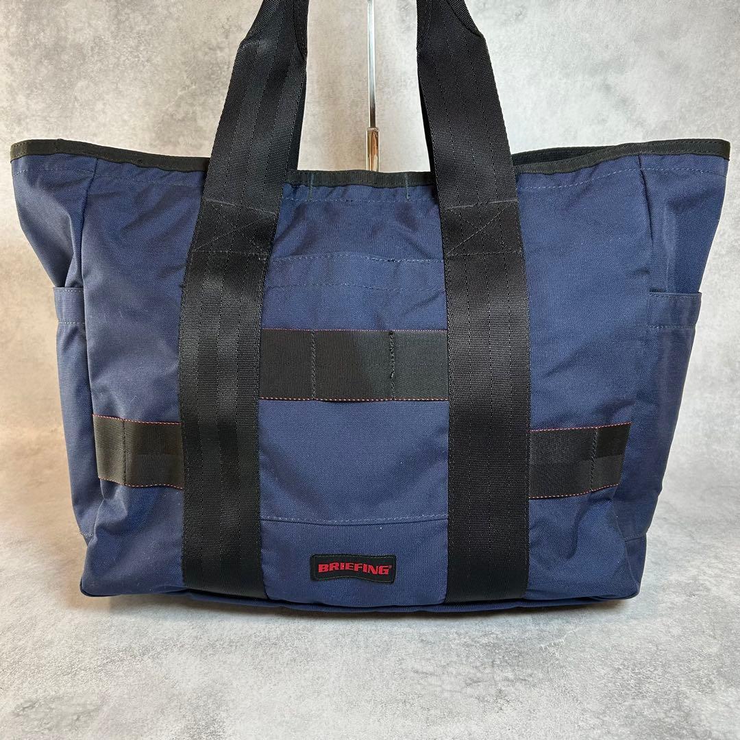 BRIEFING ブリーフィング ナイロン トートバッグ ネイビー A4収納拍卖