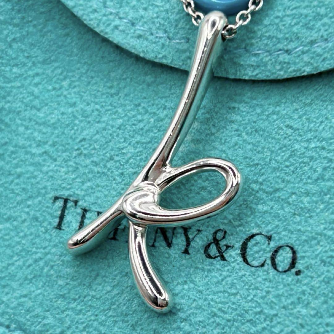 Tiffany&Co. ティファニー イニシャル レター k ネックレス拍卖