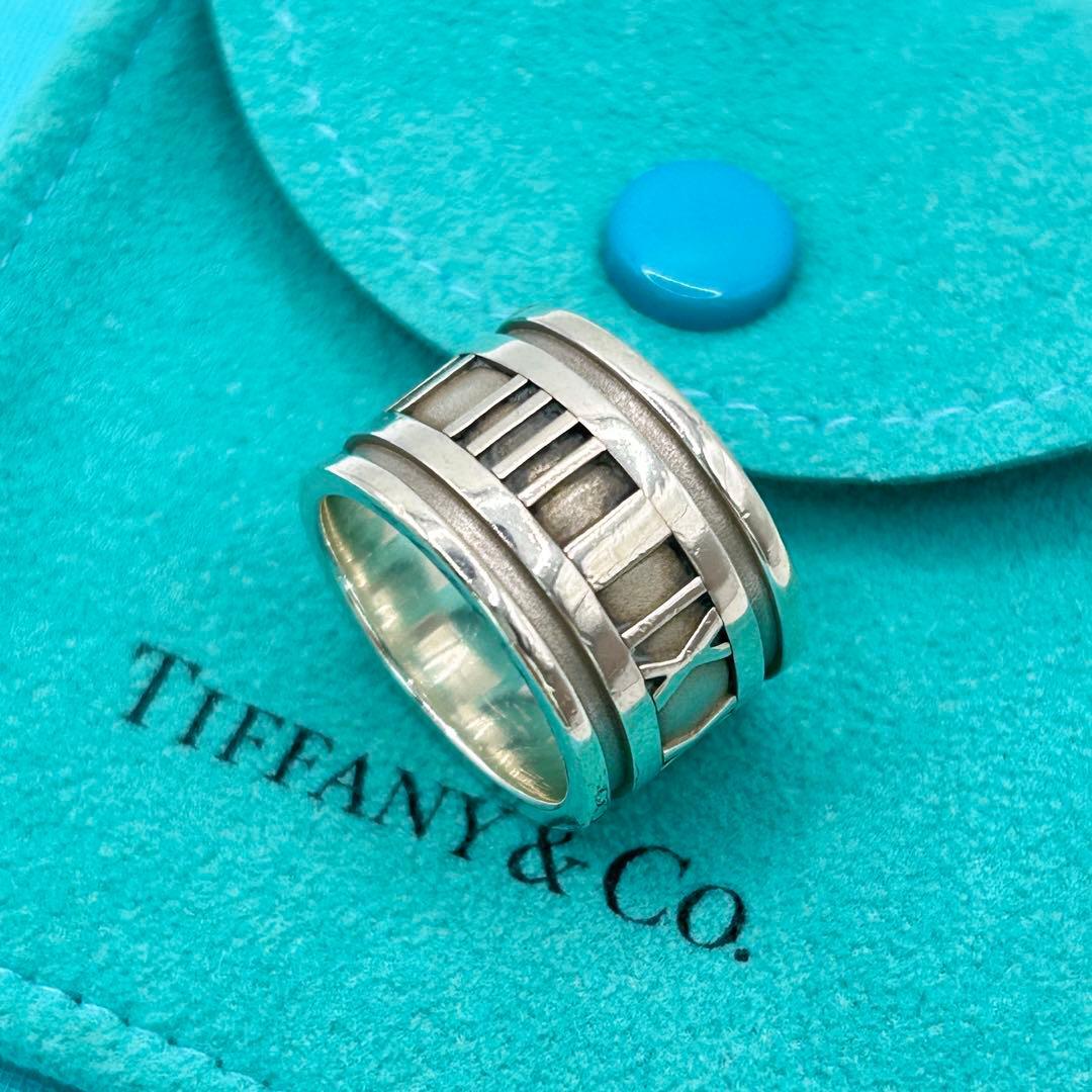 Tiffany&Co. ティファニー アトラス リング シルバー925拍卖