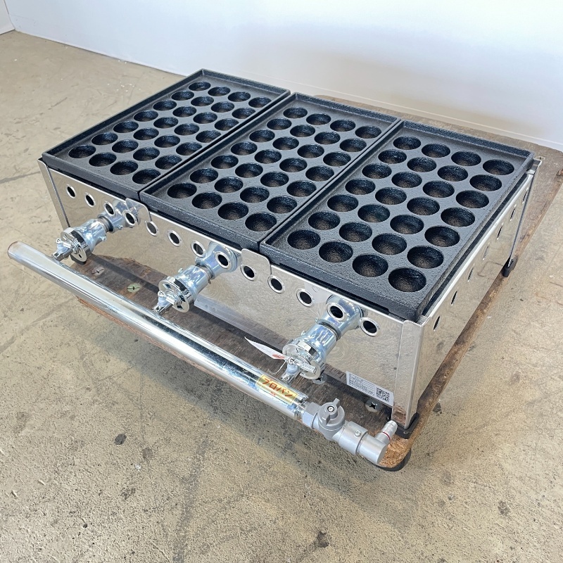 北海道・九州・沖縄・離島等追加送料有【中古】 タコ焼き機 伊東金属 283SH 2023年製 プロパンガス (No.a003) 業務用 厨房機器拍卖