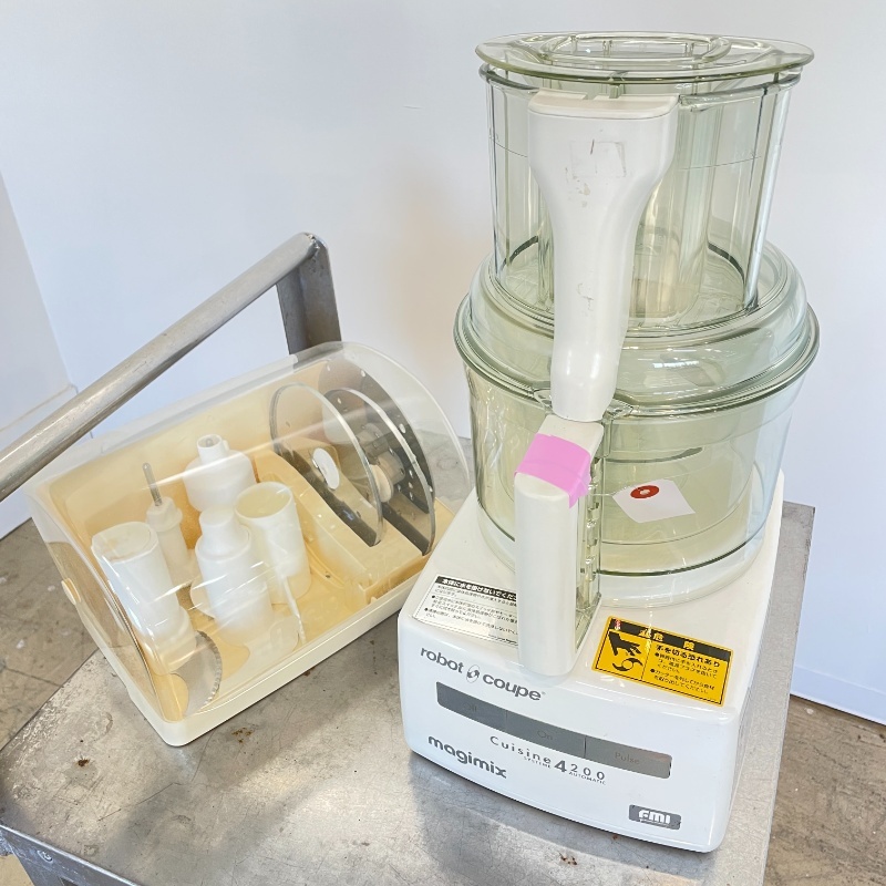 北海道・九州・沖縄・離島等追加送料有【中古】 ロボクープ FMI RM-4200F 幅215×奥行260×高432mm 9997 業務用 厨房機器拍卖