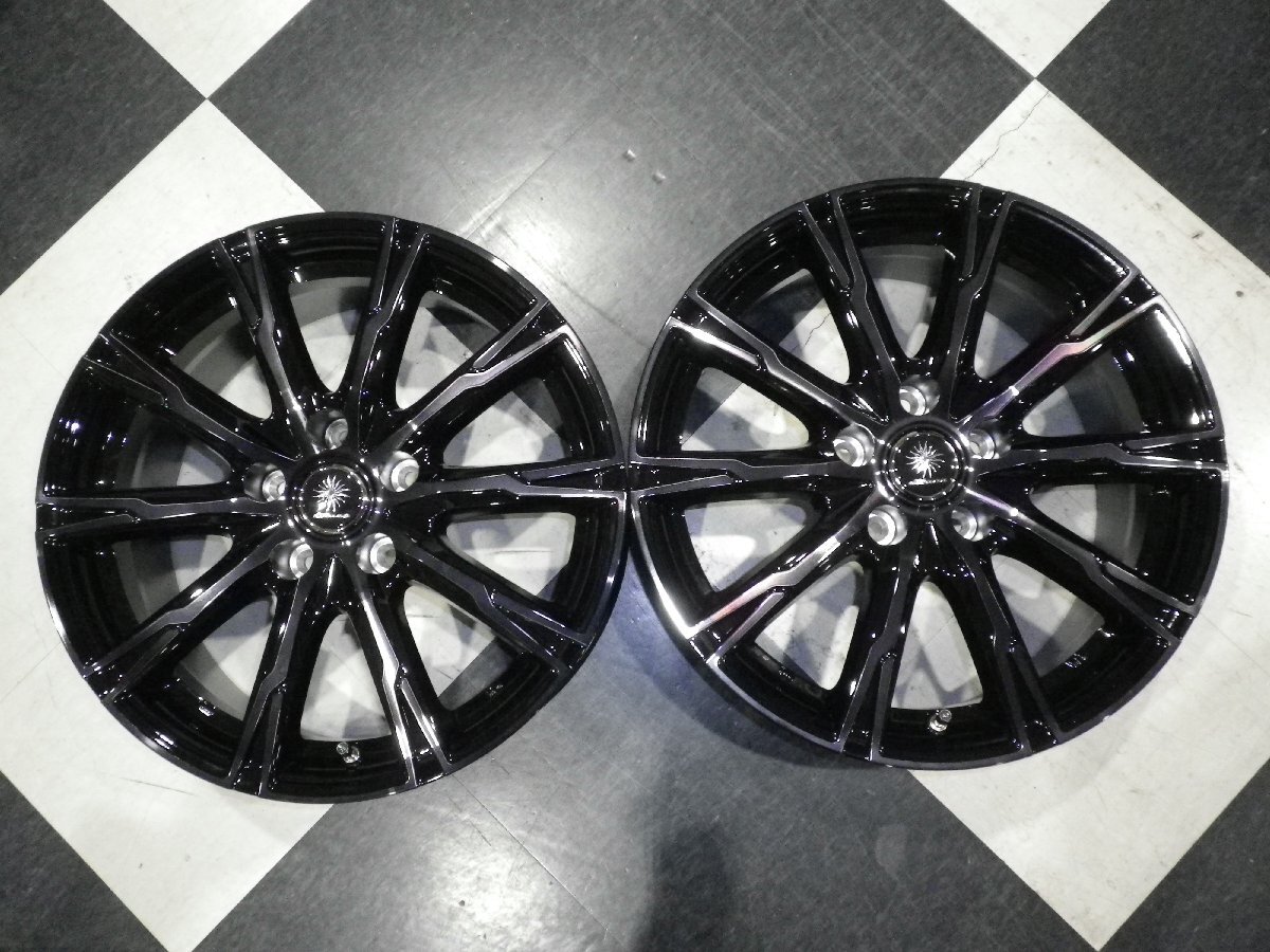 トピー実業 DILUCE-DX10 ディルーチェ 17インチ 7.0J +38 5穴 114.3 BC/P 展示品 2枚価格 スペア・補修用に拍卖