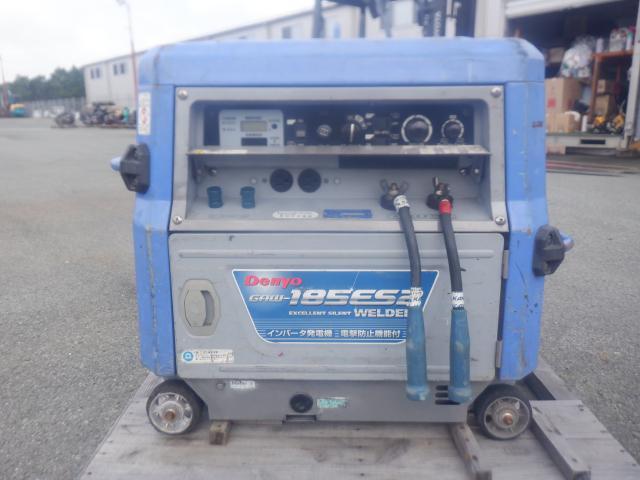 Denyo デンヨー GAW-185ES2 防音型 エンジン 溶接 インバーター 発電機 溶接機 工事 D-1338 ガソリン 現物確認可能 熊本 福岡拍卖