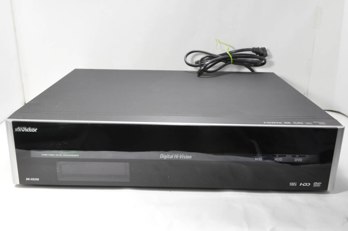 ★ジャンク市★極上美品 ビクター DR-HX250!VHS×HDD○DVD○拍卖