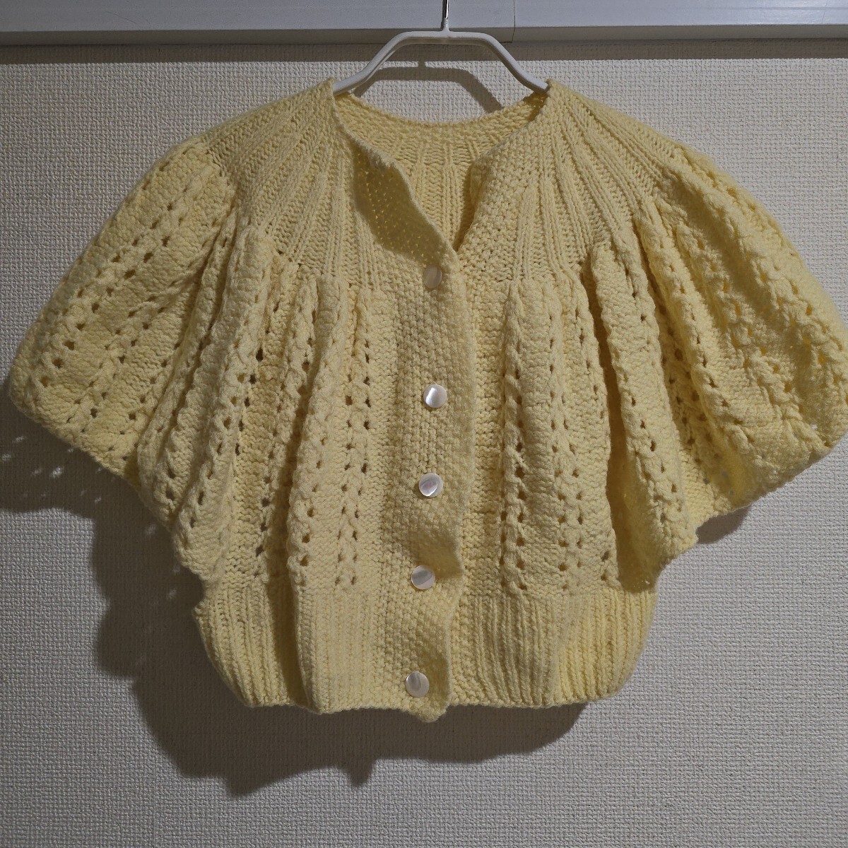 人気希少レア 新品タグ付き BONUM ボナム購入 ショートカーディガン ボレロ デッドストック アンティーク拍卖