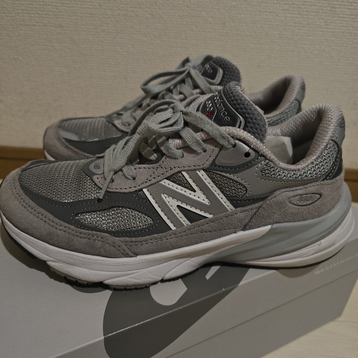 人気希少レア ジャーナルスタンダード購入 ニューバランス new balance W990G USA製 ランニング グレー スニーカー拍卖