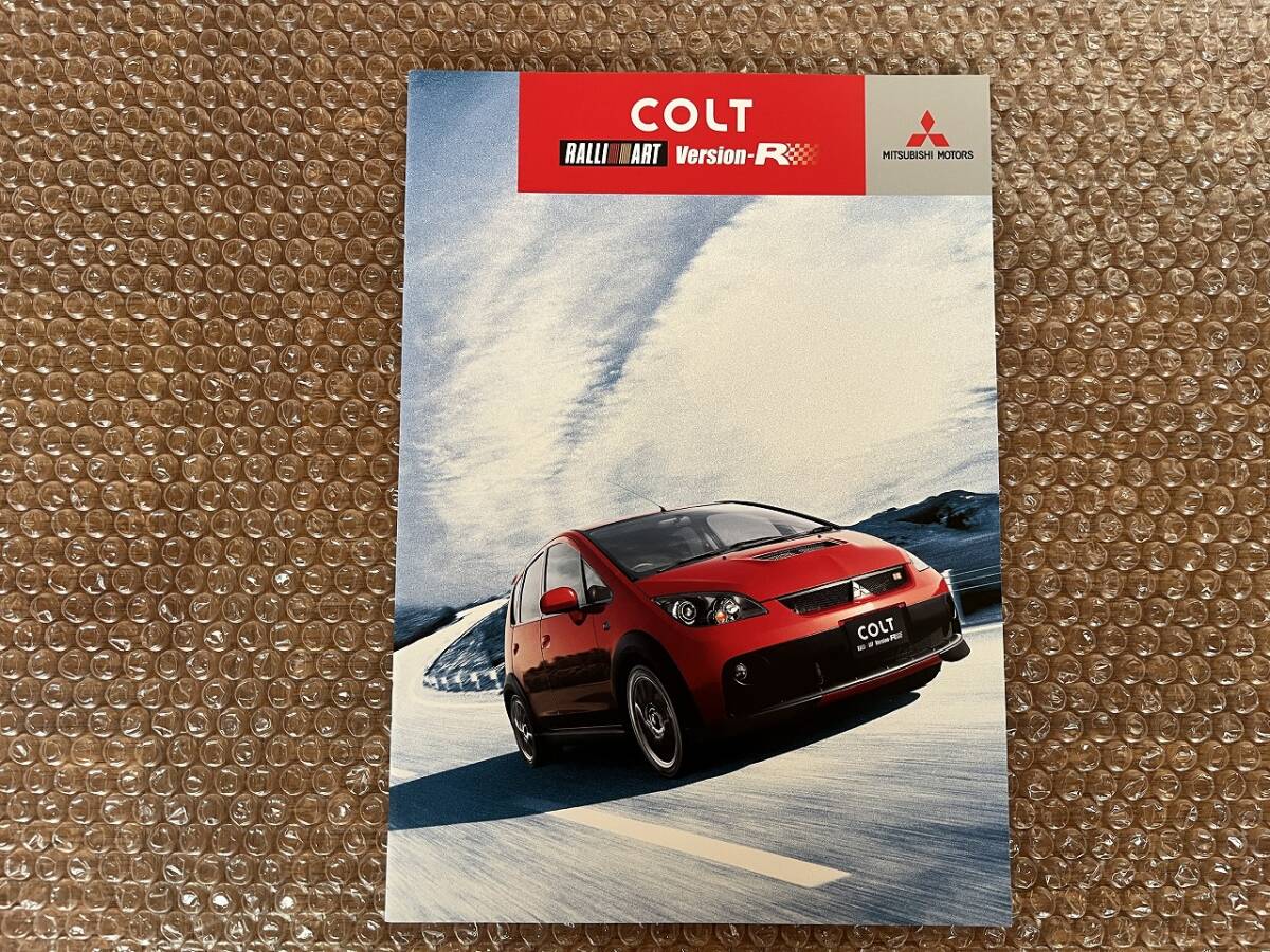 三菱 コルト RALLIART Version-R  Z27AG 2011年7月 三菱 ラリーアート カタログ拍卖