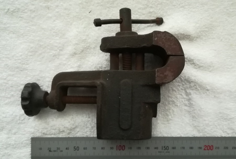 バイス 万力 古いものですが固着はありません拍卖