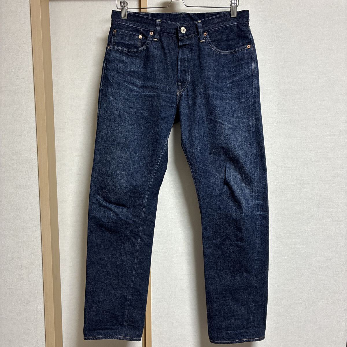 WAREHOUSE ウエアハウス 900XX ジーンズ デニムパンツ W32 革パッチ 日本製拍卖