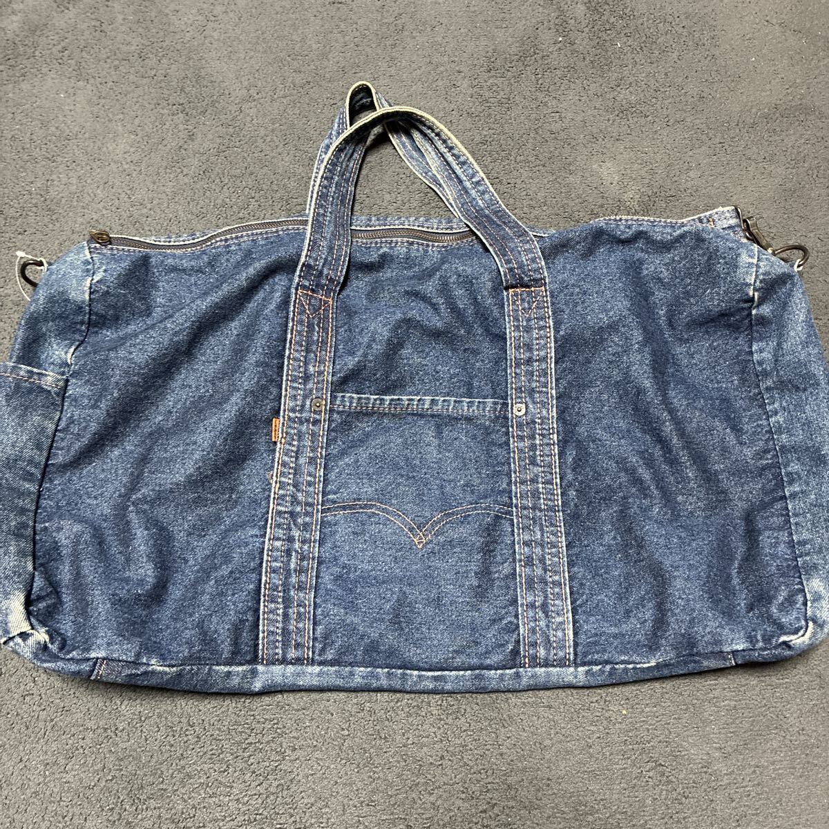 【希少】Levi's リーバイス デニムボストンバッグ オレンジタブ ヴィンテージ拍卖