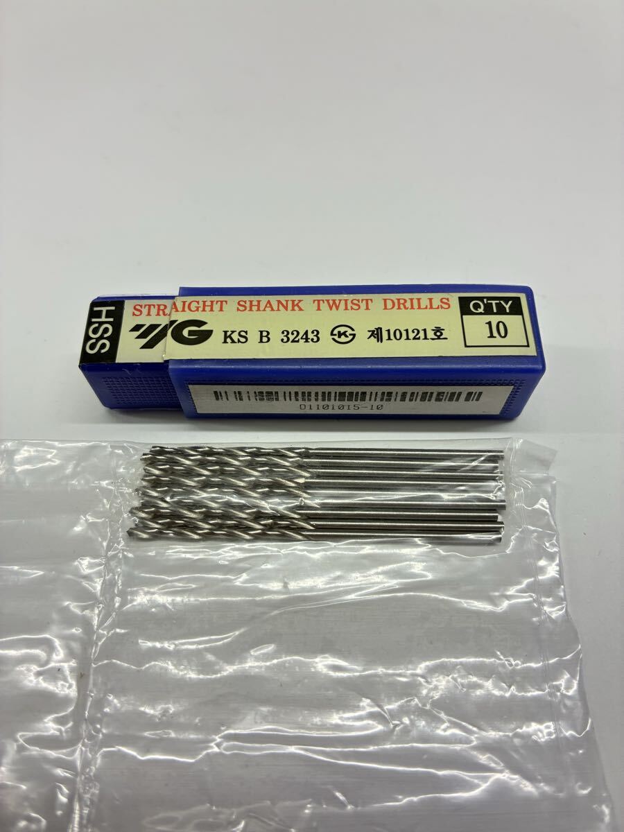 ■送料180円■ 中古品 ストレートシャンクツイストドリル 10本 HSS拍卖