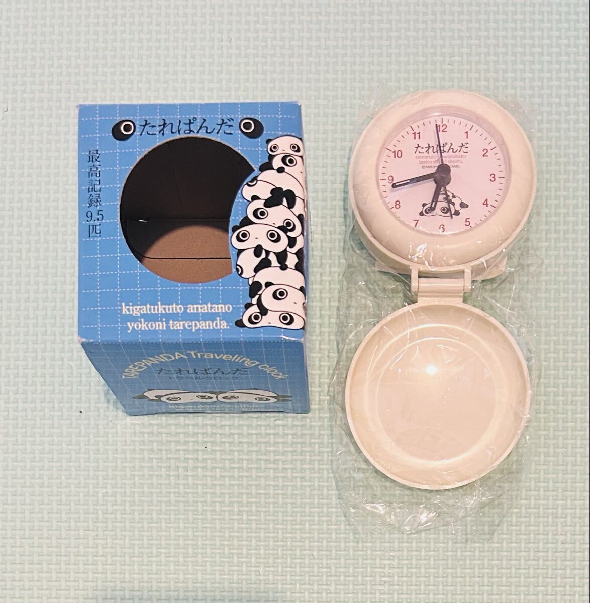 動作未確認 たれぱんだ トラベルクロック 当時物拍卖