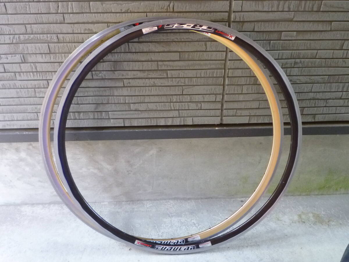 中古 32H チューブラーリム 2本 kinlin TB-25拍卖