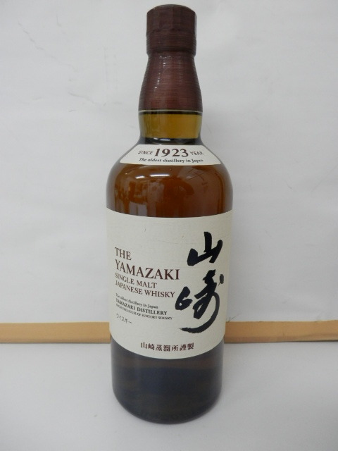 #73764【未開栓】サントリー SUNTORY ウイスキー 山崎 NA 700ml 43% シングルモルト ジャパニーズ拍卖