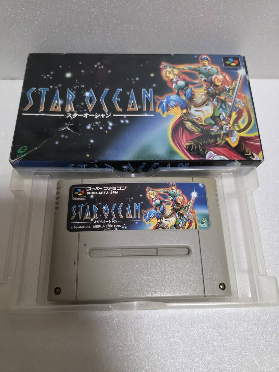 【1円スタート】スターオーシャン 箱 スーパーファミコン ソフト SFC 拍卖