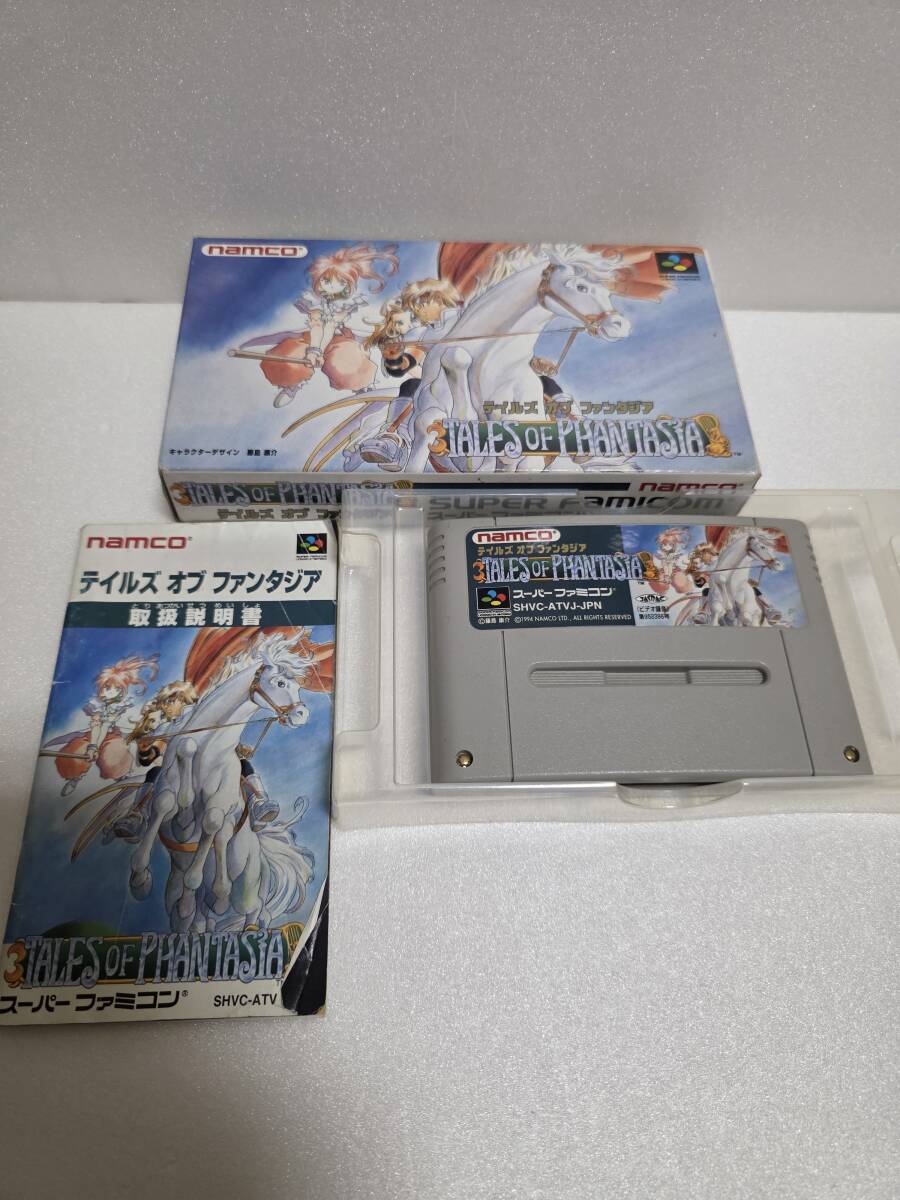 【1円スタート】テイルズオブファンタジア 箱 説明書 スーパーファミコン ソフト SFC 拍卖