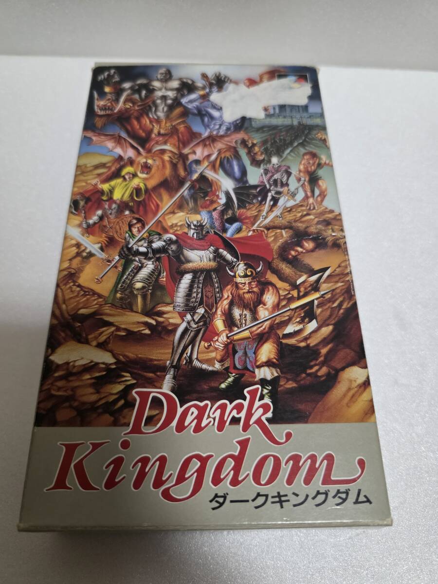 【1円スタート】ダークキングダム 箱のみ スーパーファミコン SFC 折り畳んでの発送です。拍卖