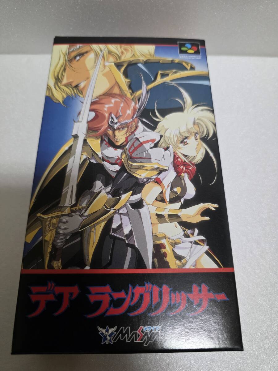 【1円スタート】デアラングリッサー 箱のみ スーパーファミコン SFC 折り畳んでの発送です。拍卖