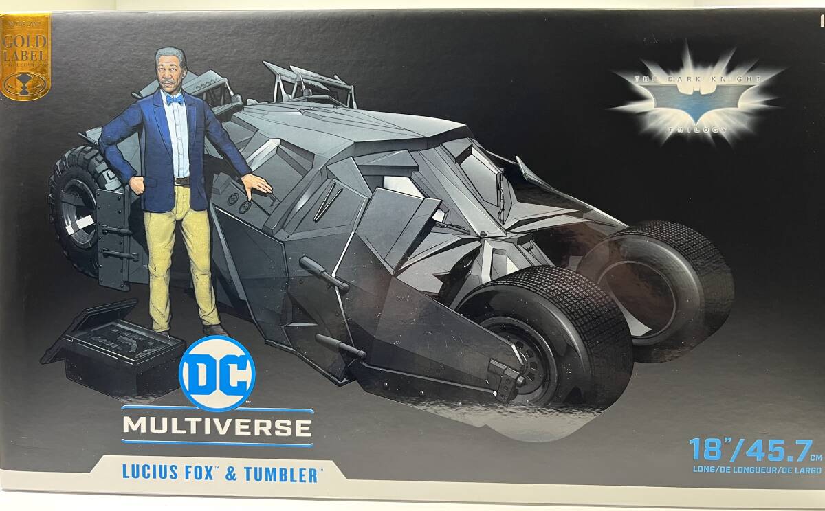マクファーレントイズ DCマルチバース バットマン タンブラー ★即決★ ルーシャスフォックスなし タンブラーのみ 全長約45cm拍卖