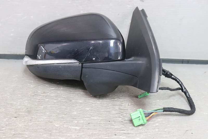 ボルボ V60 ドライブ e 前期 (FB4164T) 純正 右 ドアミラー ウィンカー 電格 14P+2P 黒 ブラック 3304-806 31298547 Volvo p043749拍卖