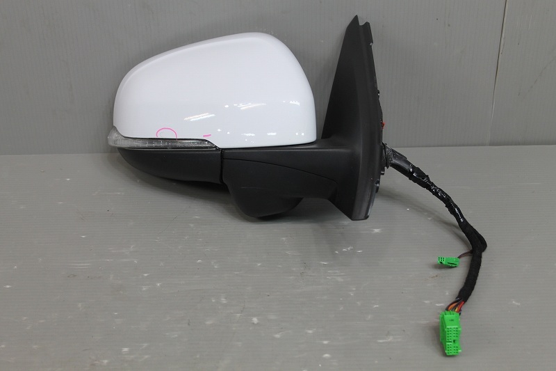 ボルボ V60 右H (FB4164T) 右 ドアミラー 電格 14ピン+2ピン ウィンカー ウェルカムランプ ホワイト 右ミラー Volvo サイドミラー p046730拍卖