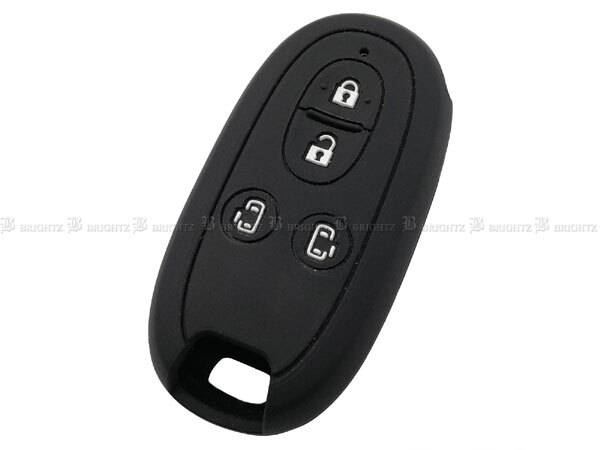 パレット MK21S シリコン キーケース カバー 鍵 スマート リモコン キーレス インテリジェント リクエスト スイッチ 黒 KEY-CASE-087拍卖