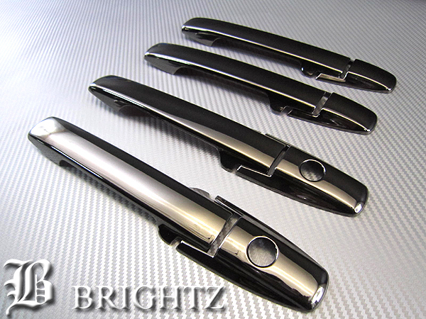 N-BOX+カスタム JF1 JF2 ブラック メッキ ドア ハンドル カバー ノブ N-BOXプラスカスタム NBOX+カスタム DHC-NOBU-035拍卖