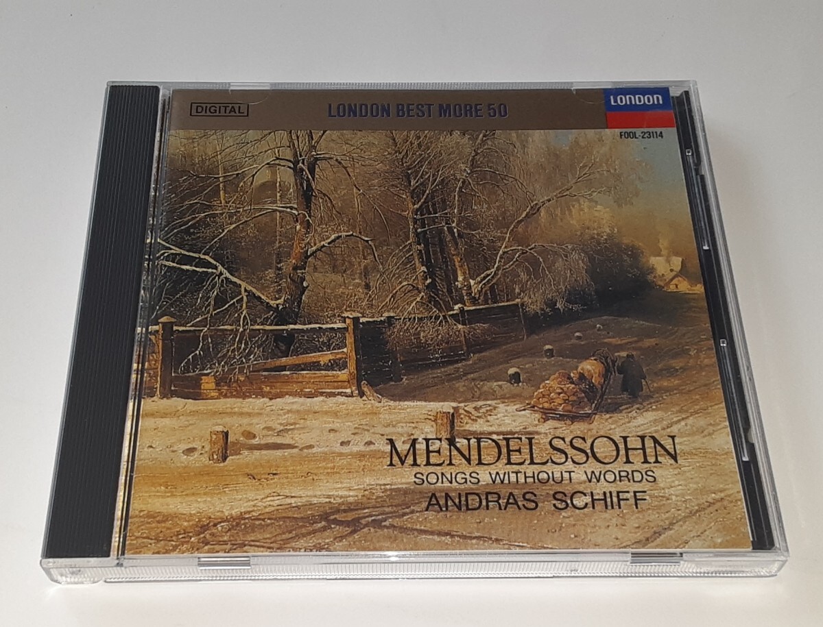 CD メンデルスゾーン:無言歌集(22曲) (ピアノ)アンドラーシュ・シ拍卖