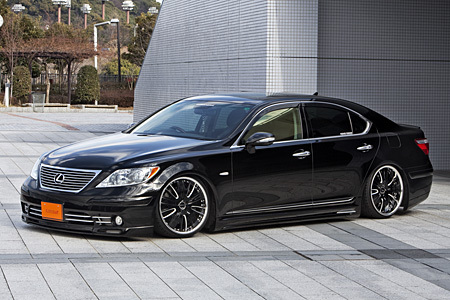 「K-BREAK/PLATINUM」レクサス LS460(USF40/45)前期用エアロ3点セット(LEDリアマーカー付き)拍卖