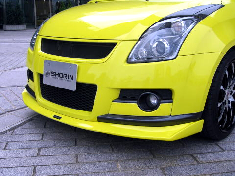 「ショーリン/SHORIN」スイフトスポーツ(ZC31S)用フロントリップスポイラー拍卖