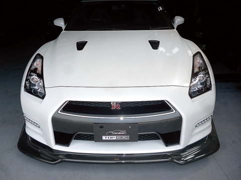 「TOP SECRET」GT-R(R35)MY11~MY16用フロントアンダーディフューザー(カーボン)拍卖