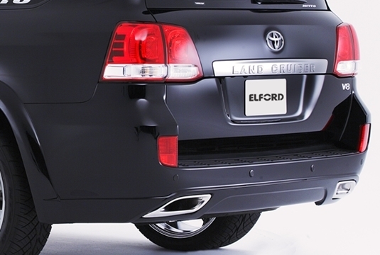 「明和/エルフォード」200系ランドクルーザー(ランクル)1UR/4.6L/前期用リアバンパー(SUSバイパスマフラー付き)拍卖