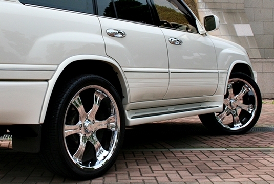 「明和/エルフォード」100系ランドクルーザー(ランクル)VXリミテッド用+30mm フェンダーアーチx1台分拍卖