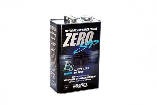 「ゼロスポーツ/ZERO」低粘度オイル車用エンジンオイル エステライズES(0W-20)x4.5L拍卖